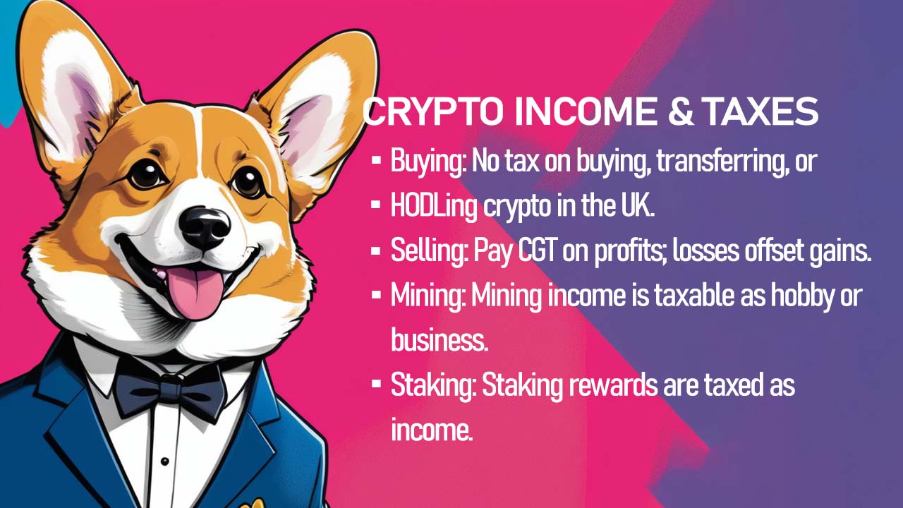UK Crypto Income and Taxes